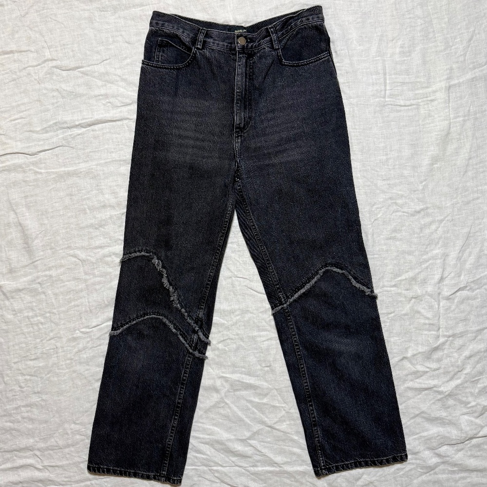 Rachel Comey Ticklers Jeans- Washed Black size 8